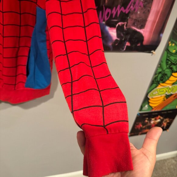 Vintage Y2K 2011 Marvel Spider-Man Mad Engine Costume Hoodie (XL) Venom iron man - Picture 6 of 10